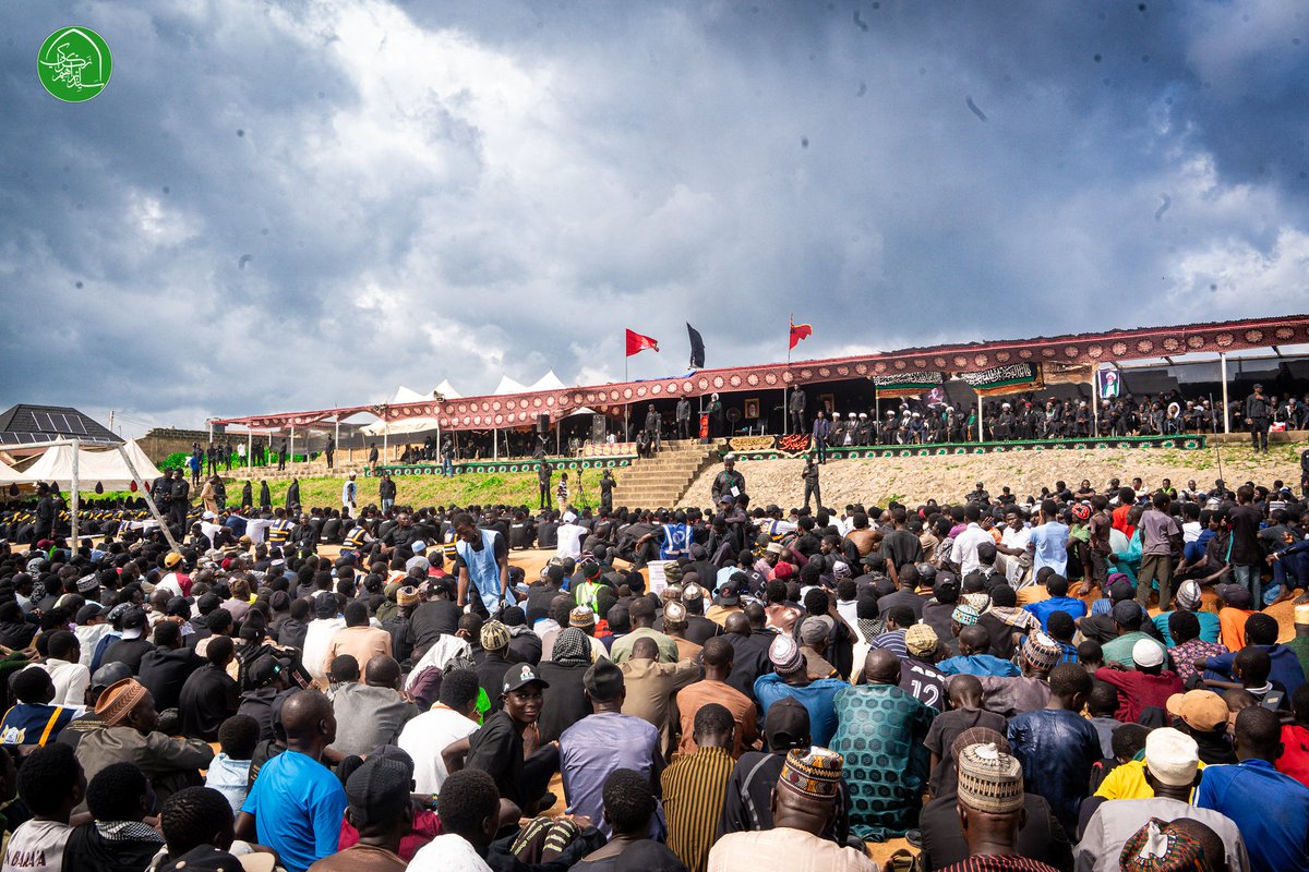 SZakzakyOffice's tweet photo. The leader cited the Islamic Republic of Iran as an example, explaining how it has embraced the teachings of Imam Hussain (AS) and the successes it has achieved through adopting those principles. He also criticised Nigerian politicians for their ineptitude, accusing them of treading a path similar to that of Yazid.