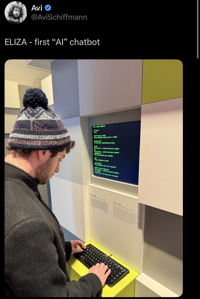 Ghostinfomo's tweet photo. Went down another rabbit hole today.

I traced the https://t.co/A6oTe7tBrO wallet that funded the fresh wallet which created $FRIEND.

Started going through its transaction history…

It wasn’t just interacting with $FRIEND.

It had made transactions with:

• $BBT
• $ELIZA
• $SLINKY

Every single one is an AI project.

So I made the image below and jokingly asked @AviSchiffmann:

“Does this mean anything? 👀”

His reply?

“Not bad honestly.” 

Oh… and Avi has publicly supported Eliza before.

At some point you stop calling them coincidences.

Solscan: https://t.co/jCL499IeMR