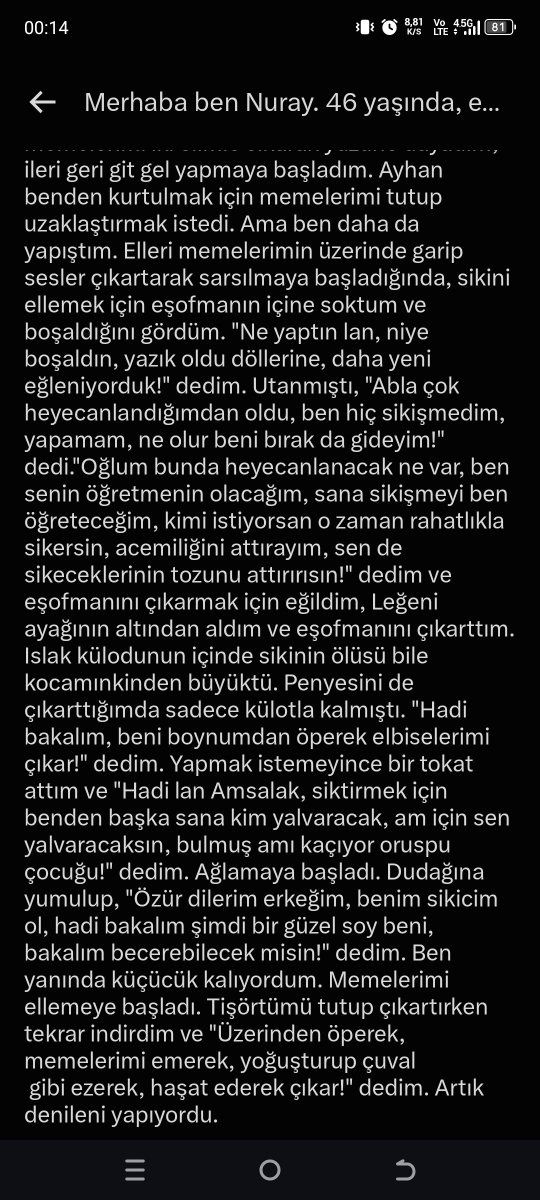 itirafsayfasi45's tweet photo. Gizli bayan takipçim Komşumun genç oğluna verdim dedi part 1 https://t.co/TVjJpfqRnm