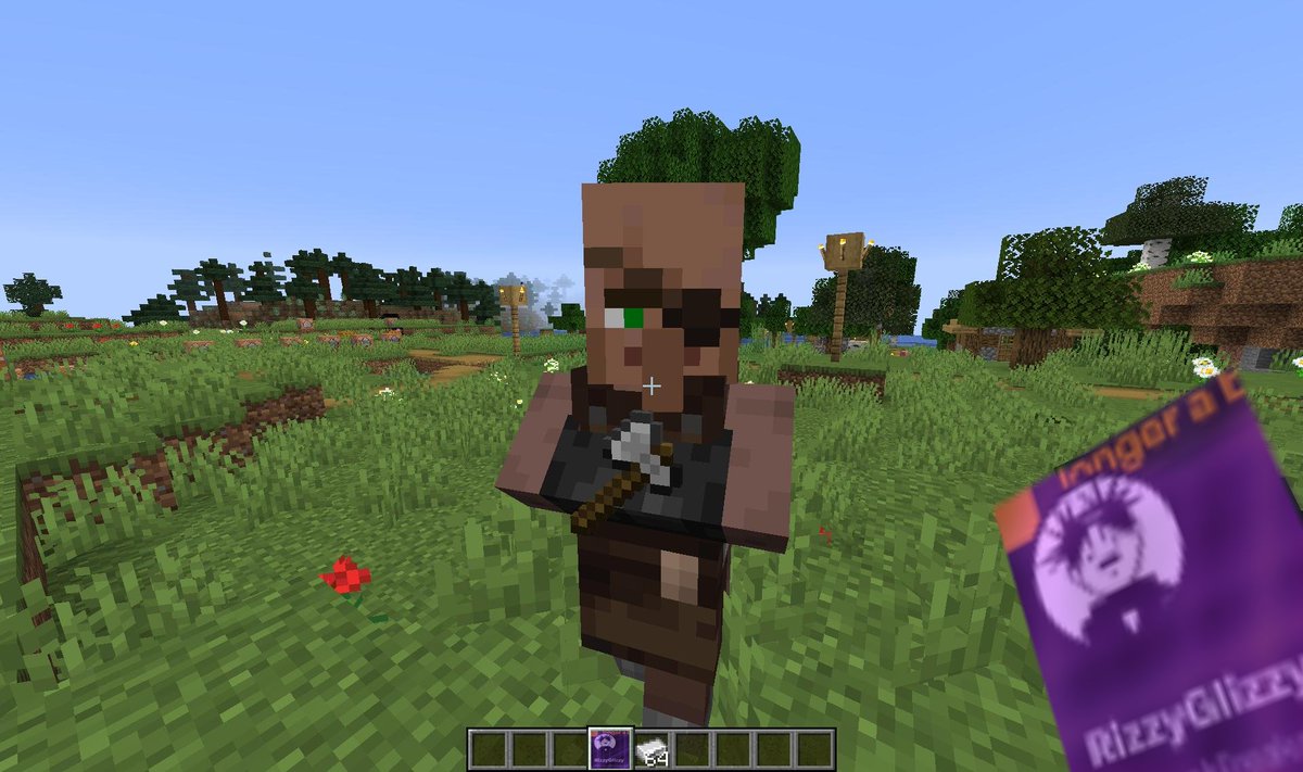 ARealHaley2's tweet photo. I had a dream where they added an item called enchanted rizzyglizzy to Minecraft https://t.co/ollfyKlVq2