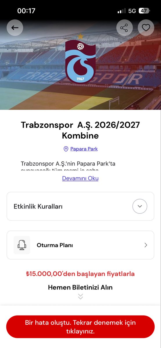 SameTurker's tweet photo. Bir kere işimizi kolaylaştır @passolig https://t.co/ywMEtE6n2h
