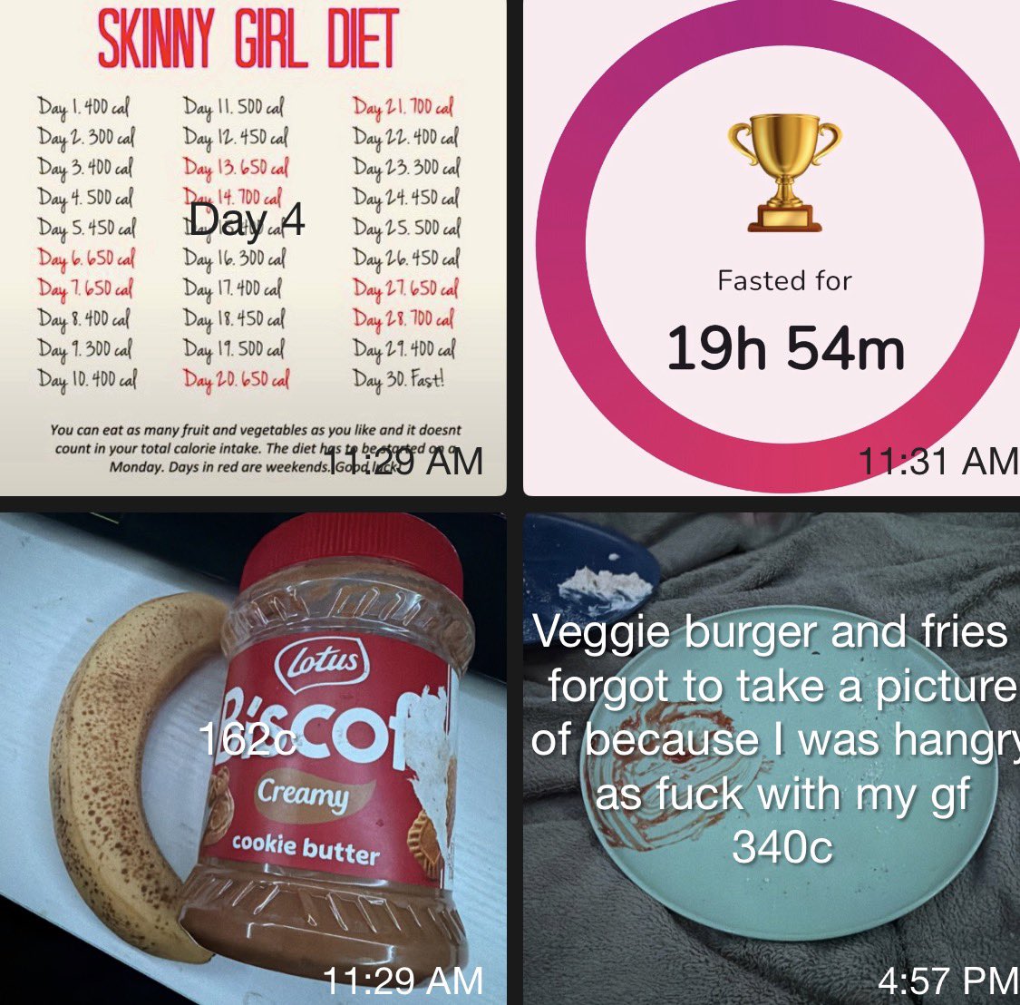 janeisntwell's tweet photo. Morning weigh in: 92.4lbs 
I’m over by literally TWO calories but I couldn’t care less https://t.co/RhB7SS9zC0