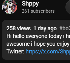 Shppy_'s tweet photo. thank you everyone for all the love on the new video ❤️ https://t.co/W3CNPJNpKF