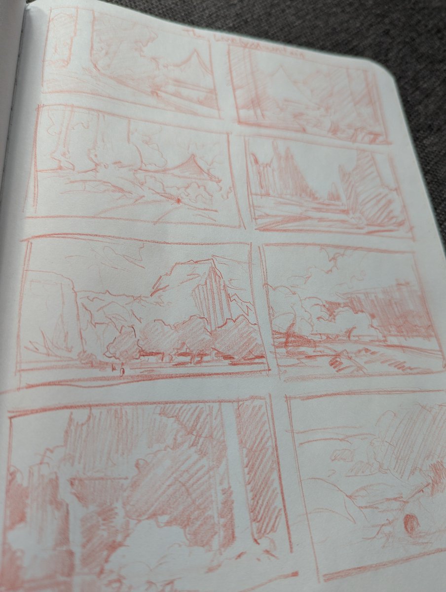 noahbradley's tweet photo. You'd paint better if you did more thumbnails https://t.co/dUpHfUbF5u