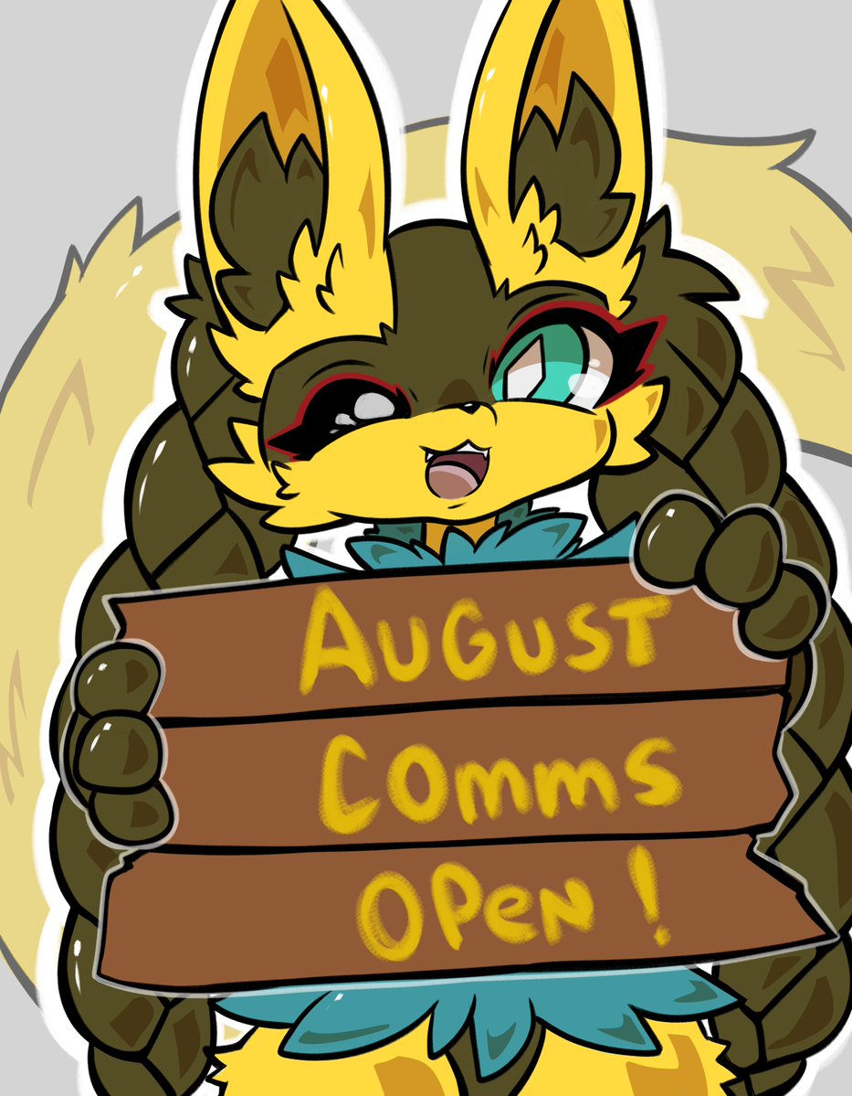 Shion_LobaArt's tweet photo. ✨ Commissions for August are open! ✨ 

Contact me on my Discord ➡️ Shion_Loba

I appreciate the Likes and RT 🫰💛 https://t.co/C049IJ0C0J