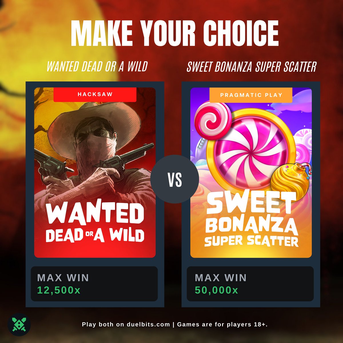 Unemployydd's tweet photo. Let’s settle it once and for all 😏

Wanted or Sweet Bonanza? 👀 https://t.co/RsDX9kqa9J
