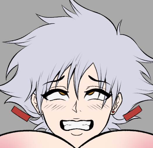 Over_draws's tweet photo. duvida pra futuras artes, voces preferem a isane do mangá (cabelo branco) ou do anime (cabelo cinza azulado)? https://t.co/osQqGHjlaa