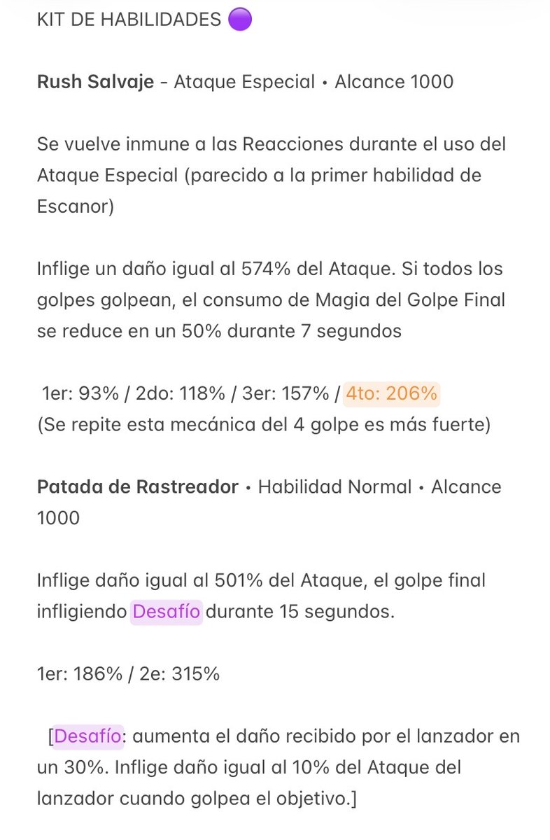 Draaiveer's tweet photo. Traducciones del KIT DE HABILIDADES DE DERIERI GUANTES (DPS)  🟣 

Gracias a @Asberhug  por compartir las traducciones 🙌🏻🔥, Merci 🤝🏻 

#7DSO #7DSORIGIN https://t.co/5sTkfUQnEz