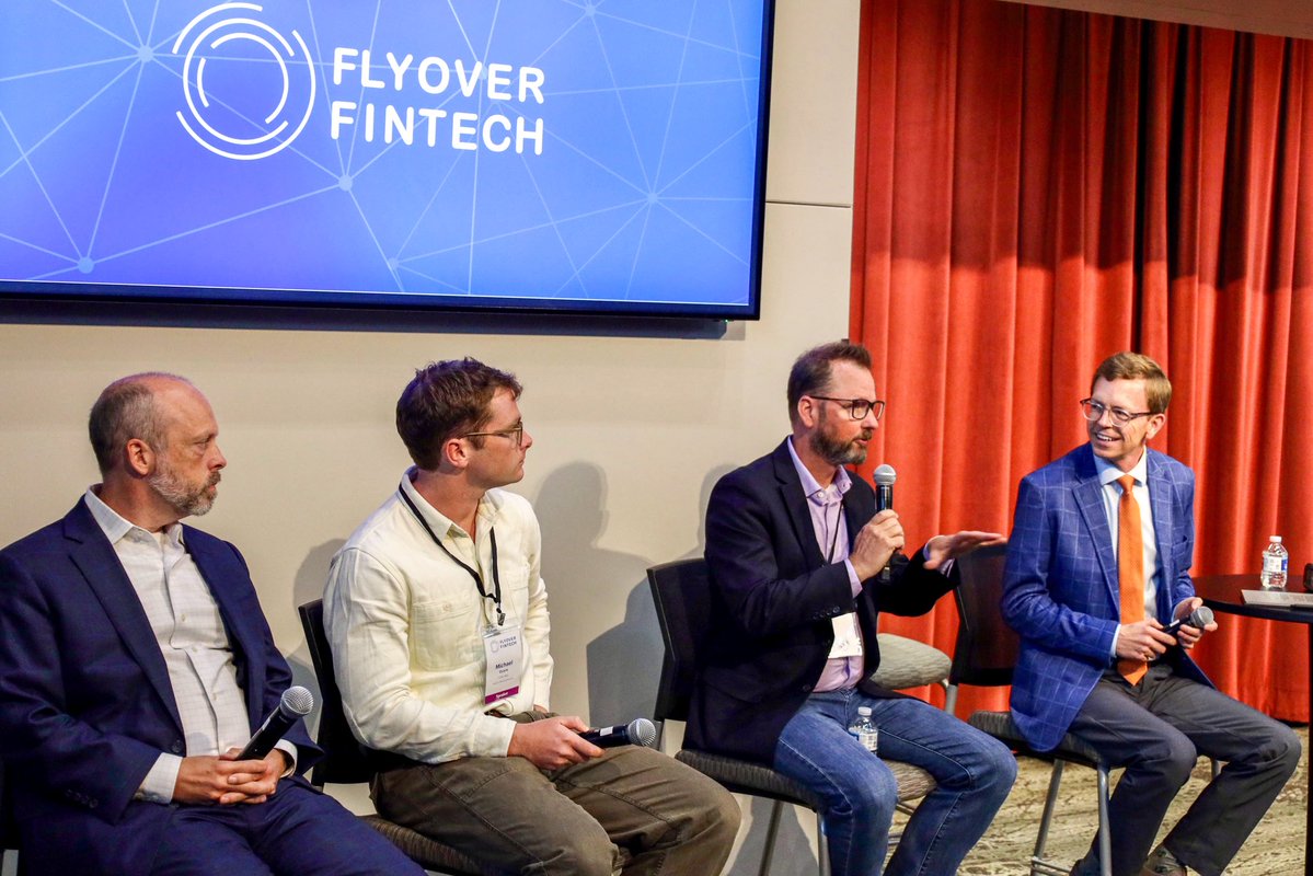 RepDustyJohnson's tweet photo. As Chairman of the Digital Assets Subcommittee, I want to make sure technology and innovation add real value to middle America. That’s why I was honored to speak at the “Flyover FinTech” conference hosted by @USRepMikeFlood. https://t.co/RrP4kE6Lfy