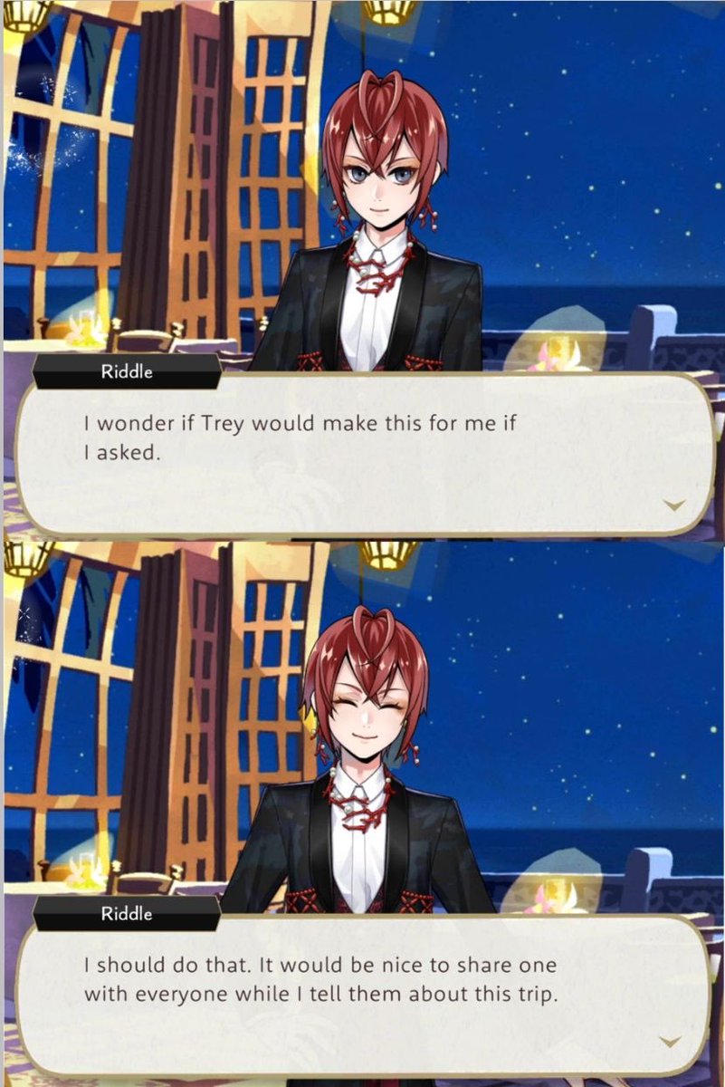 chuuyasdata's tweet photo. I live for silly and relaxed Riddle. Love when he is not stressed and just being a normal teenager https://t.co/jnJUGgjUFO