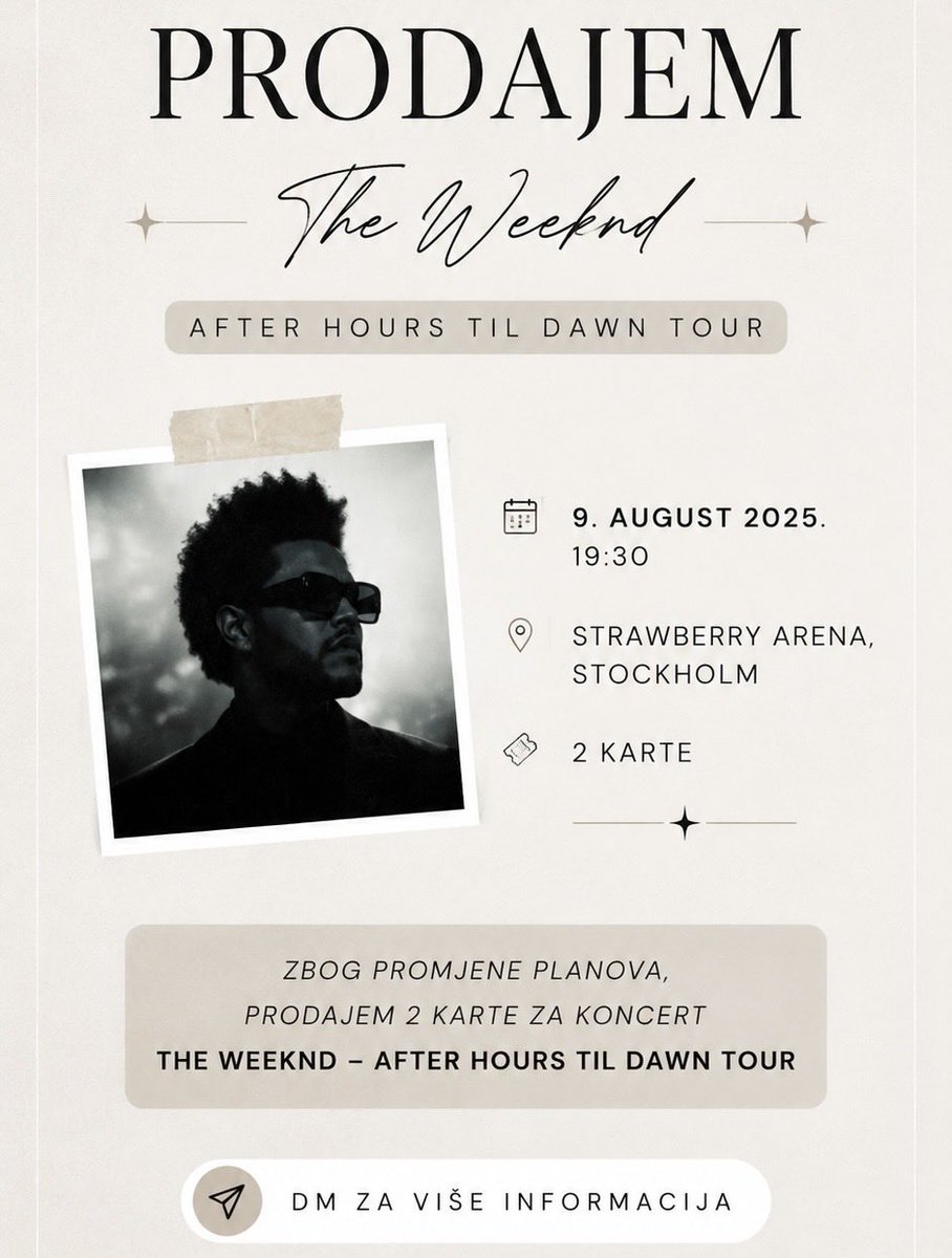 glitterbeba's tweet photo. 🥹💌
#theweeknd
#afterhourstildawntour https://t.co/G1AEyfkZkA