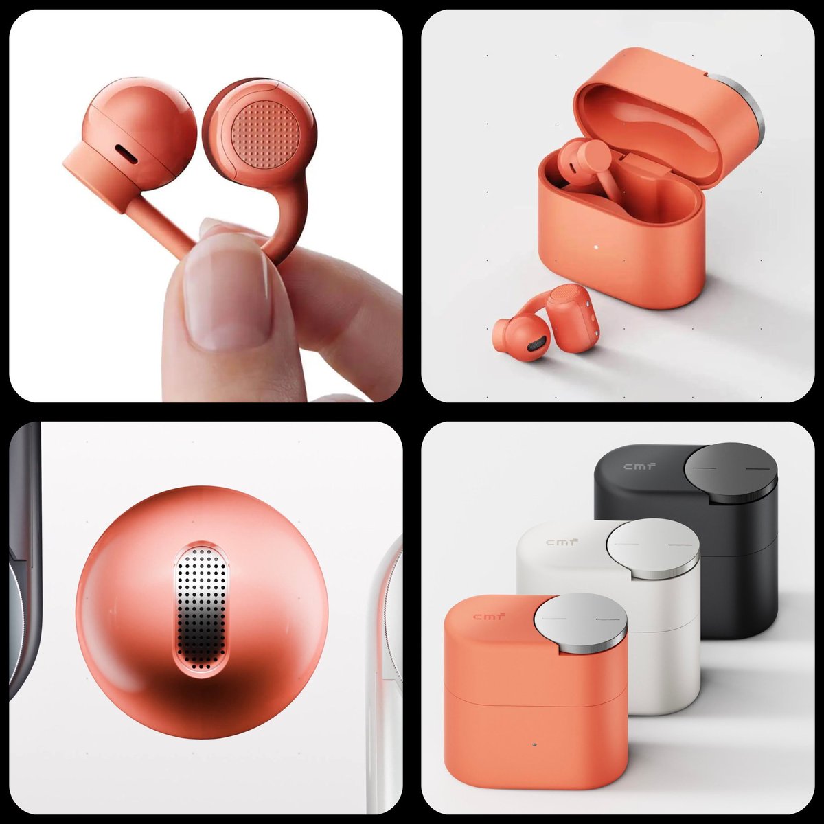 jeshwinjai's tweet photo. CMF Clip Pro is officially here! 🎧 
Clip-on open-ear design
Built-in Smart Dial on the case for physical controls
10.8mm drivers
LDAC Hi-Res audio
32.5 hours of battery life
Price : $100
 #CMFbyNothing #WirelessEarbuds #cmfclippro https://t.co/mFfltWQRrz
