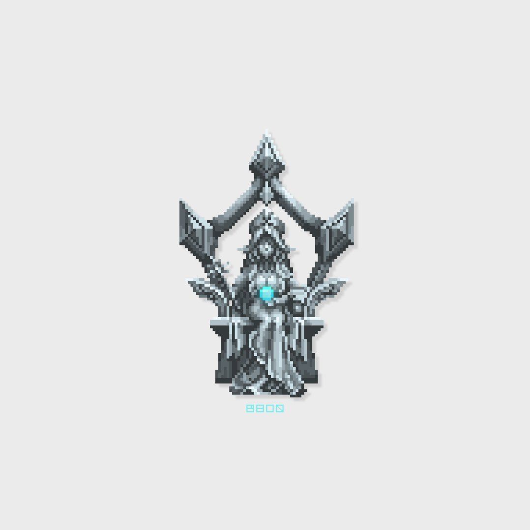 bhon_art's tweet photo. Cryo ❄️

#pixel #pixelart #tsaritsa #genshinimpact #bhonart https://t.co/KEJUc81UEU
