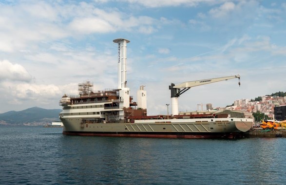 HELLENICSHIP's tweet photo. bound4blue Completes eSAIL® Installation On Groundbreaking South Pacific Multipurpose #Vessel #windpropulsion #propulsion #emissions
https://t.co/FX2f9qQkpm https://t.co/g2T1Yp93r8