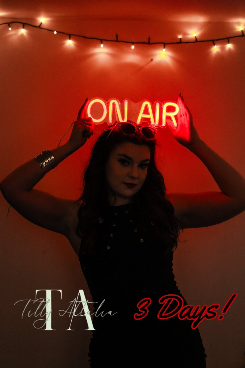 tillyattalia's tweet photo. Only 3 days left to pre-save my new song It's Time! by clicking the link in my bio and tell everyone you know to do the same! https://t.co/bcIgZizywr