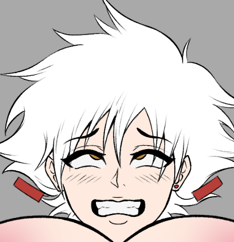 Over_draws's tweet photo. duvida pra futuras artes, voces preferem a isane do mangá (cabelo branco) ou do anime (cabelo cinza azulado)? https://t.co/osQqGHjlaa