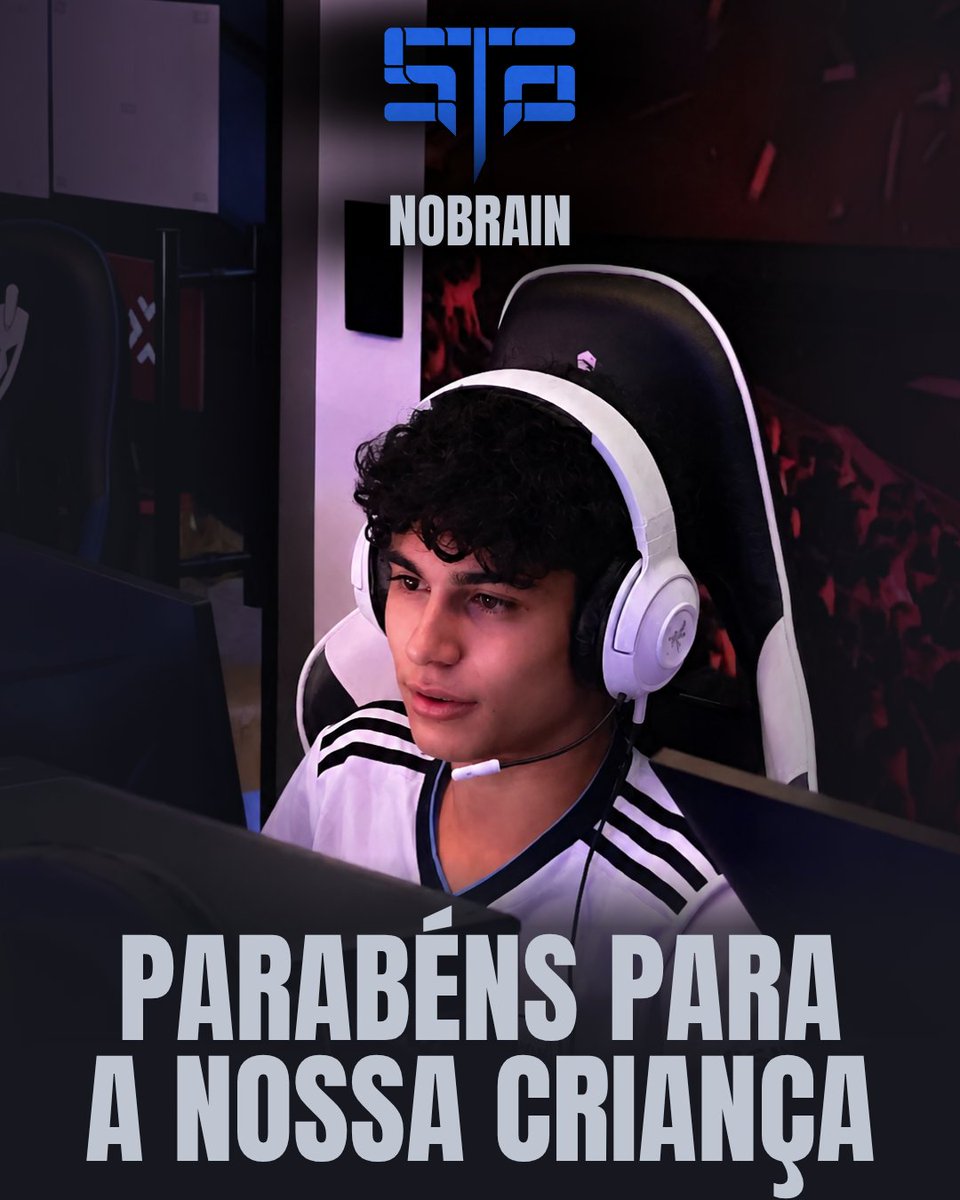 STGjund's tweet photo. Parabéns, Nobrain!

Que este novo ciclo seja repleto de saúde, felicidade, conquistas e muitas vitórias

Temos muito orgulho de ter você fazendo parte da família STG Esports

Que você continue evoluindo, buscando seus objetivos e escrevendo uma grande história

Feliz aniversário https://t.co/kgMxibDfIM