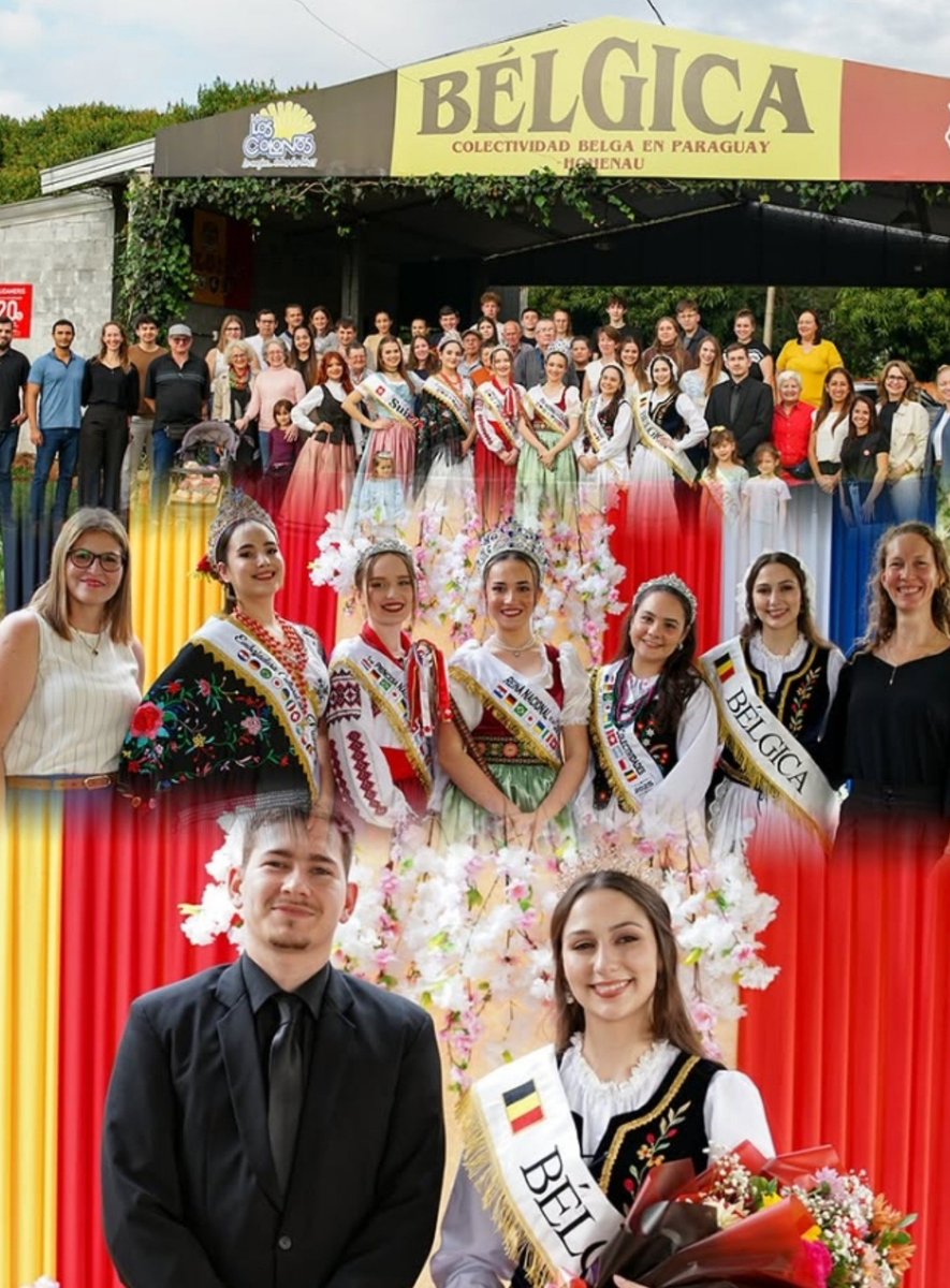SebastianVian69's tweet photo. 🇵🇾🇧🇪 | Anna Ketterman, nueva reina y representante de la comunidad Belga en Paraguay.

La gran fiesta de las Colectividades esta a pocas semanas de celebrarse 🥳 https://t.co/nG4byXD9lT