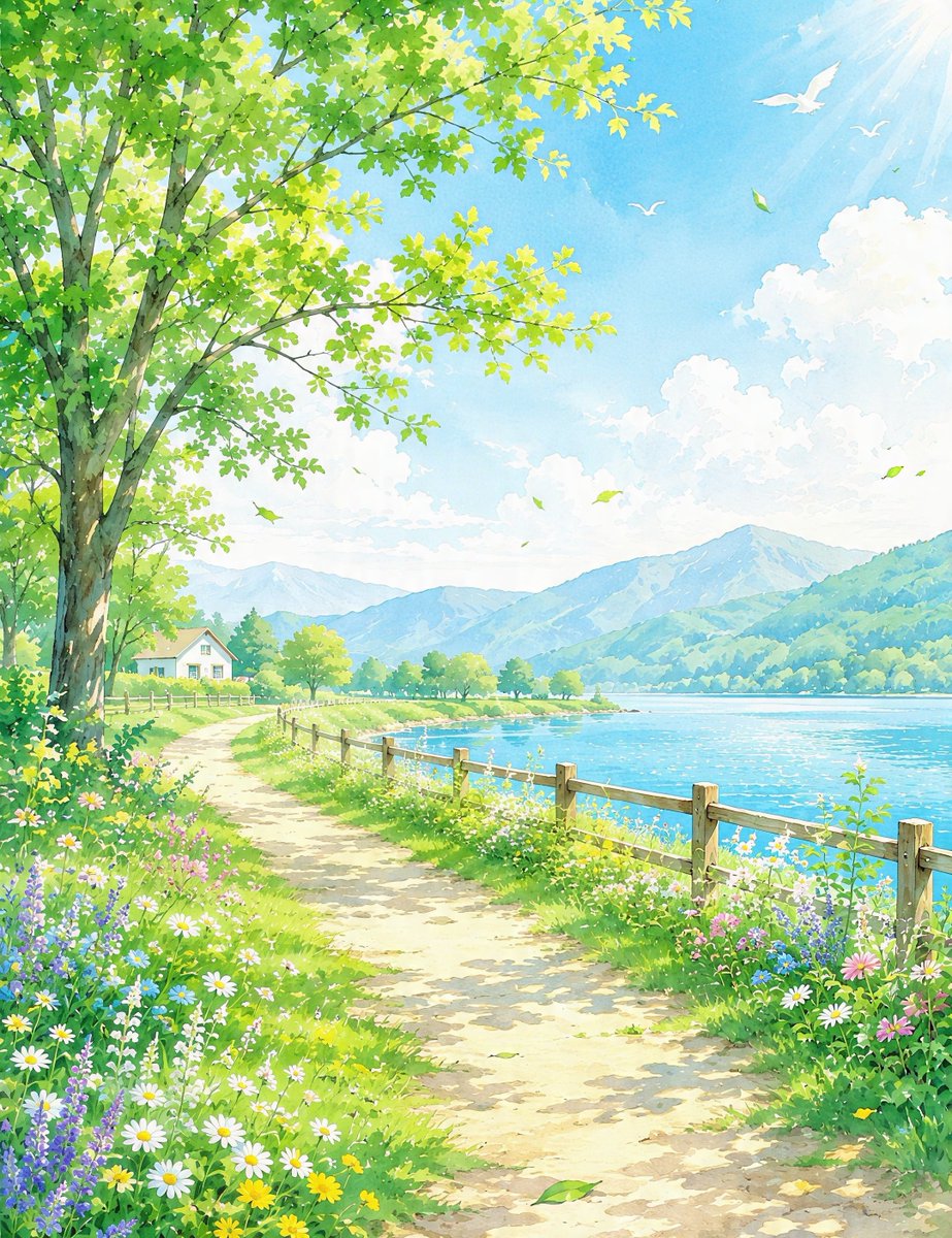 Gmaster_2's tweet photo. ⟡.·.𖥣𖥧𖤣

 木漏れ日に包まれる、夏の散歩道
       
        A  Summer Path Bathed 
            in Dappled Sunlight

そよ風とともに、心も軽やかになる

#夏の風景                                     𖤣𖥧𖥣.·.⟡ https://t.co/FX9zUgtWMG