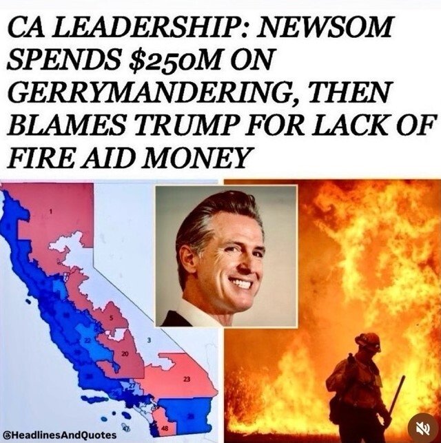 RizzoSJ's tweet photo. @GavinNewsom Stop stiffing Californians, Gav. 

Stop whining and do your job. https://t.co/Mi9TeDkM7M
