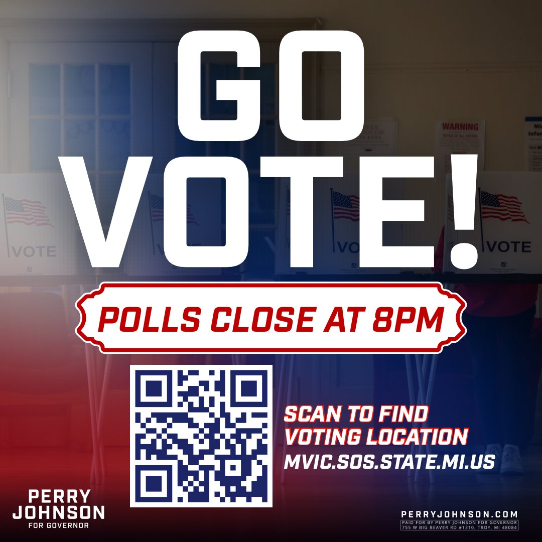 PJQualityGuru's tweet photo. Your vote matters! Make sure to vote by 8pm tonight! https://t.co/tvuknN9mzq