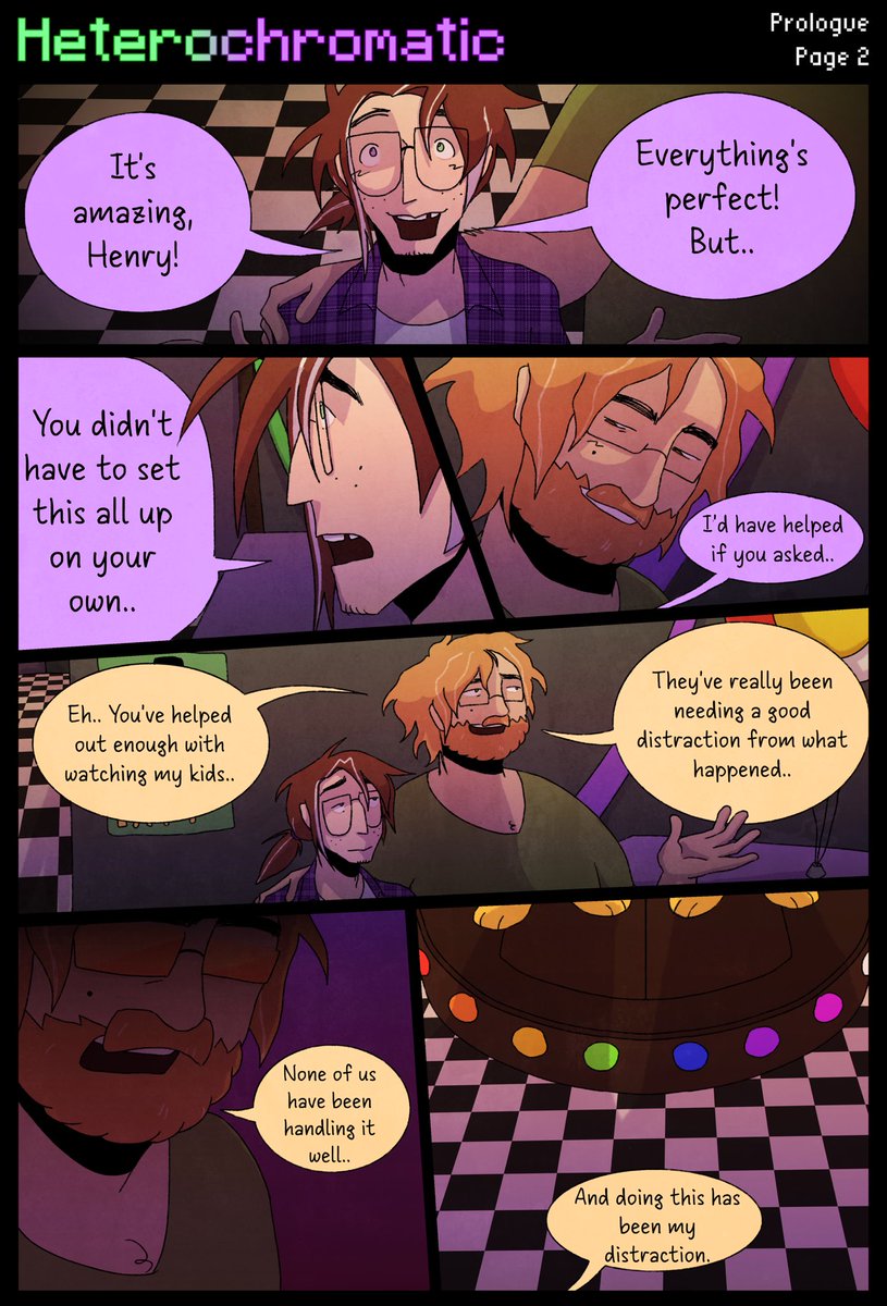 Heterochromati's tweet photo. [We are back fr -Kord] #heterochromatic #fnafau #fnafcomic https://t.co/ej0EiJGdSa