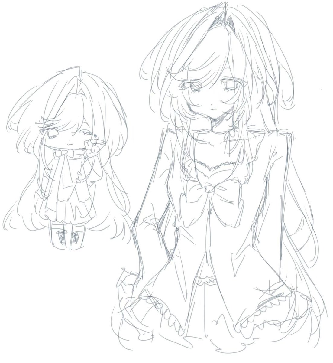 fyurein's tweet photo. #OC i love my daughter she is the cutest of them all 

i highkey gave up on the chibi Ok https://t.co/mw0fWdPvLe