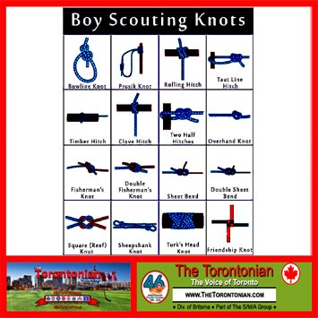 Toronto_nian's tweet photo. #BoyScouts #GirlGuides - Be Prepared - Here are the 16 Most Useful Knots to a Scout and a Scout-In-You!
#BePrepared https://t.co/IetDmcHzwI