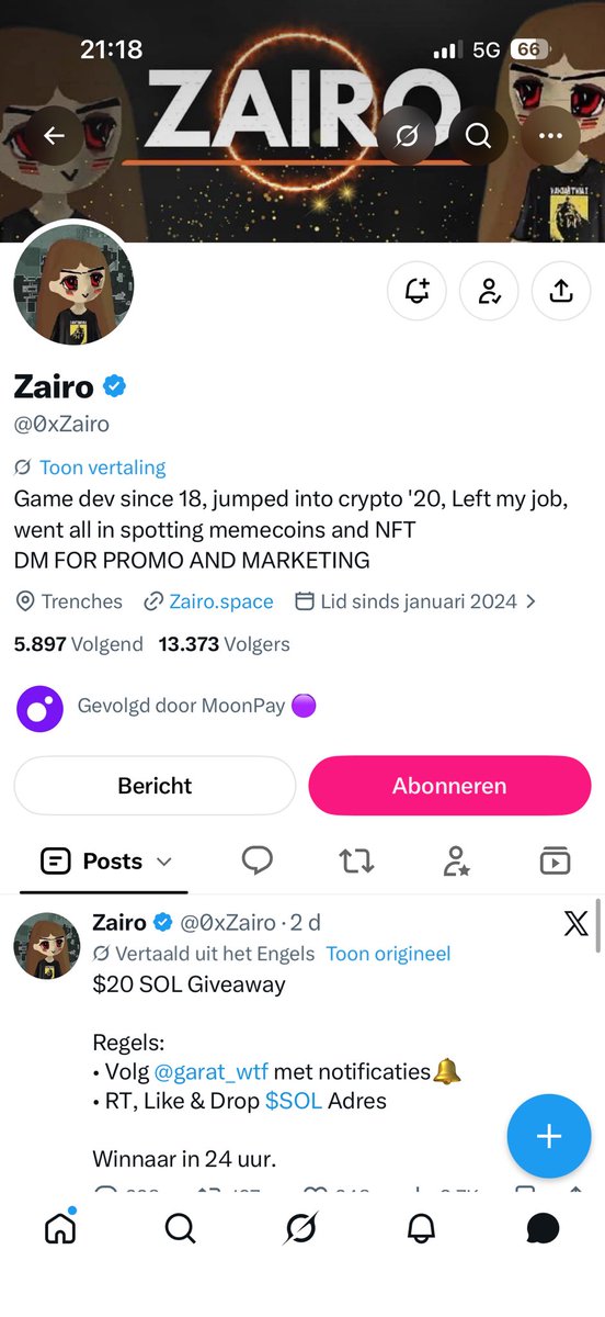 KennethThijs18's tweet photo. I want to warn everyone about this dirty scammer ( @0xZairo ) He stole €1300 from a friend of mine to do a rugpull with @Thegreenbullszn and to scam even more people. This person is from Nigeria. I will pay a lot to find him, his name is Micheal Ebuka, Phone number +234 916 782 1363

I got everything and will pay moreeee to find you, since today you must look behind you black piece of shit, I will come for you! Even if I have to pay more than you stole, i don’t give a fuck! you are going to learn a big lesson here.