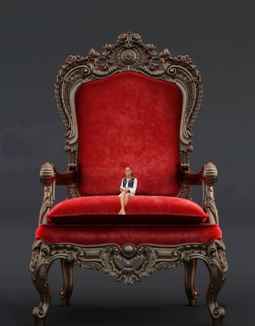 GARCIPAVON's tweet photo. Le quedó muy enorme la silla a esta sra.
#NarcoRégimen