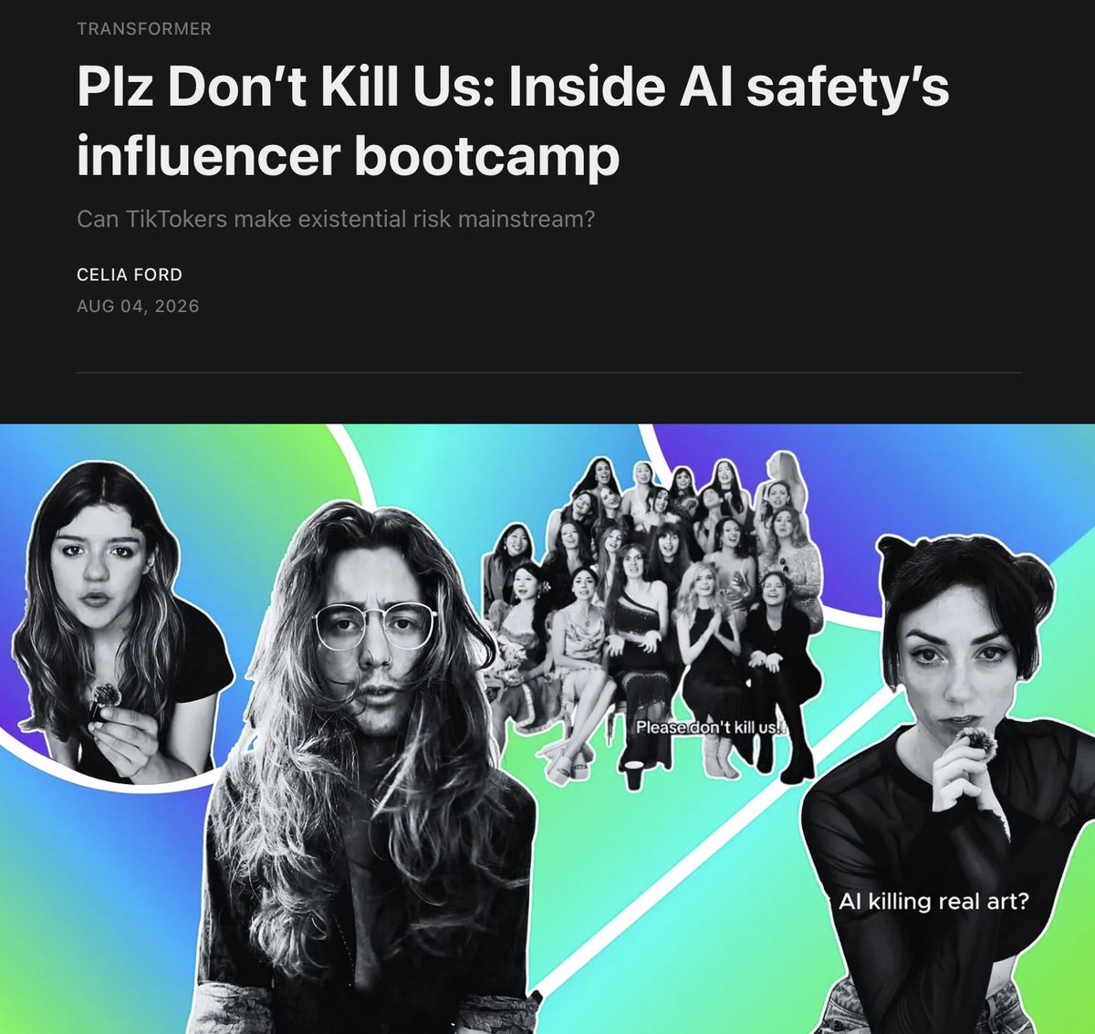cxgonzalez's tweet photo. they keep writing articles about me and my friends https://t.co/3Frb9XHhHa