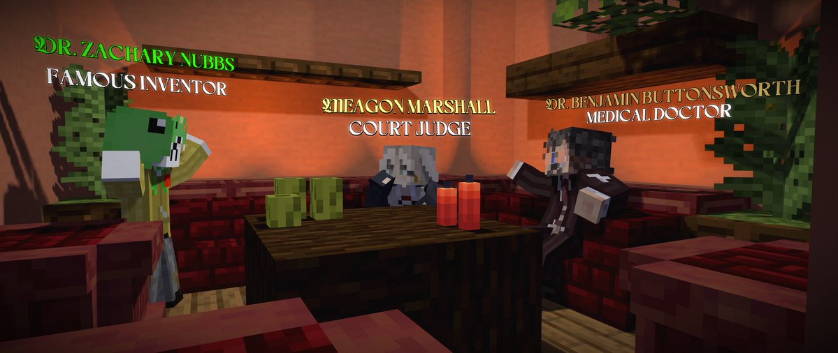 imbyewill's tweet photo. Meet The Guests at Meadowgloom Manor! {7/8}

⚙️Dr. Zachary Nubbs - Famous Inventor
Played by: @Zapynubs 

🧑‍⚖️Meagon Marshall - Court Judge
Played by: @meagon_ 

🥼Dr. Benjamin Buttonsworth - Medical Doctor
Played by: @BenjiButtonish 

#meadowgloom #manortwt https://t.co/TJLohj6peH