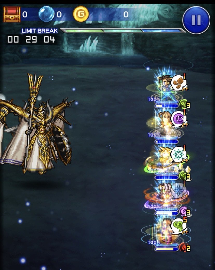 deciliter_FFRK's tweet photo. おはようございます☀

#FFRK 
普通の古記の追想の30秒切りの旅に出ました🐥
とりあえずⅡ、Ⅵ、Ⅶは完了✅
あと行けてもⅨと零くらいだと思いますが、少しでも⭐︎8フラグが欲しいので頑張ります💪 https://t.co/xxlXpSXm05