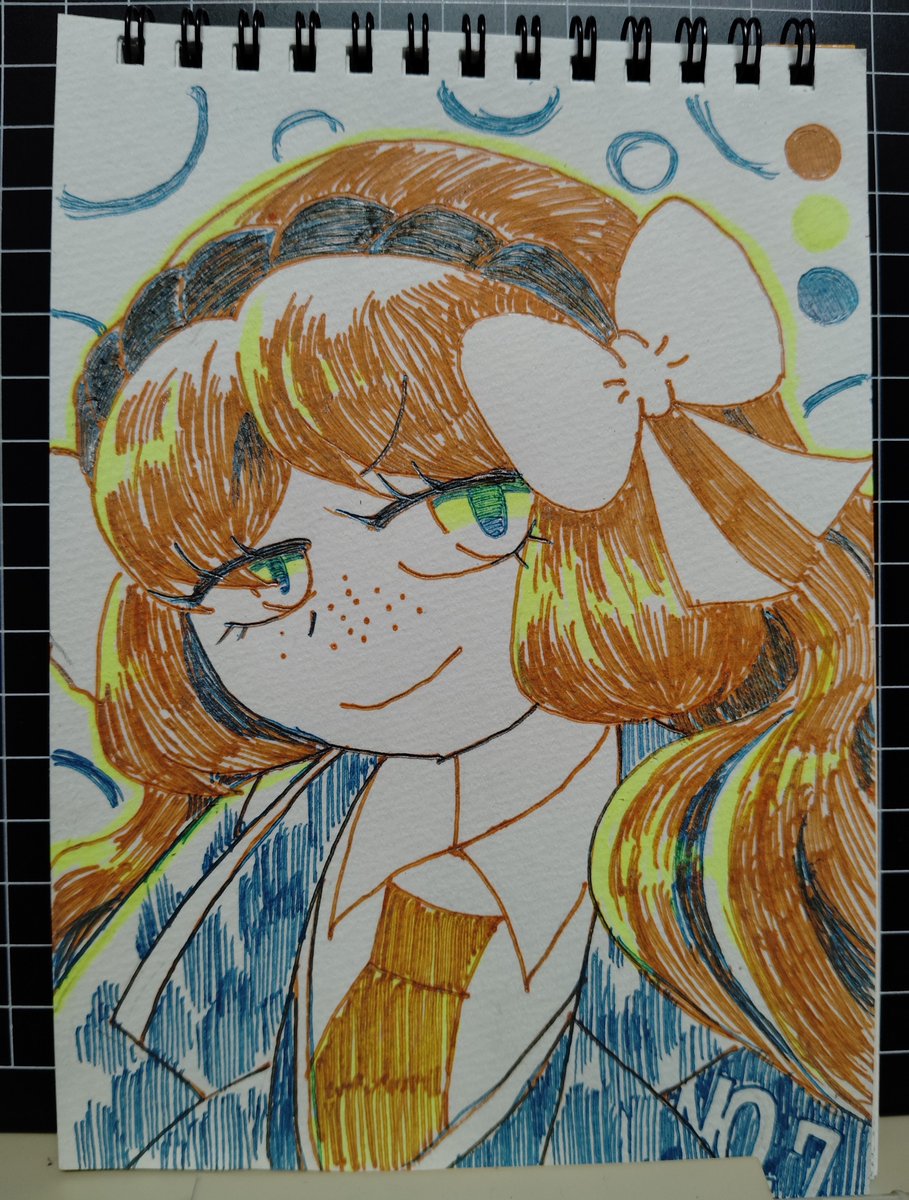 a_micsan's tweet photo. ３色ペンイシュ
蛍光ペンは蛍光色 https://t.co/6pAR8ogOiz
