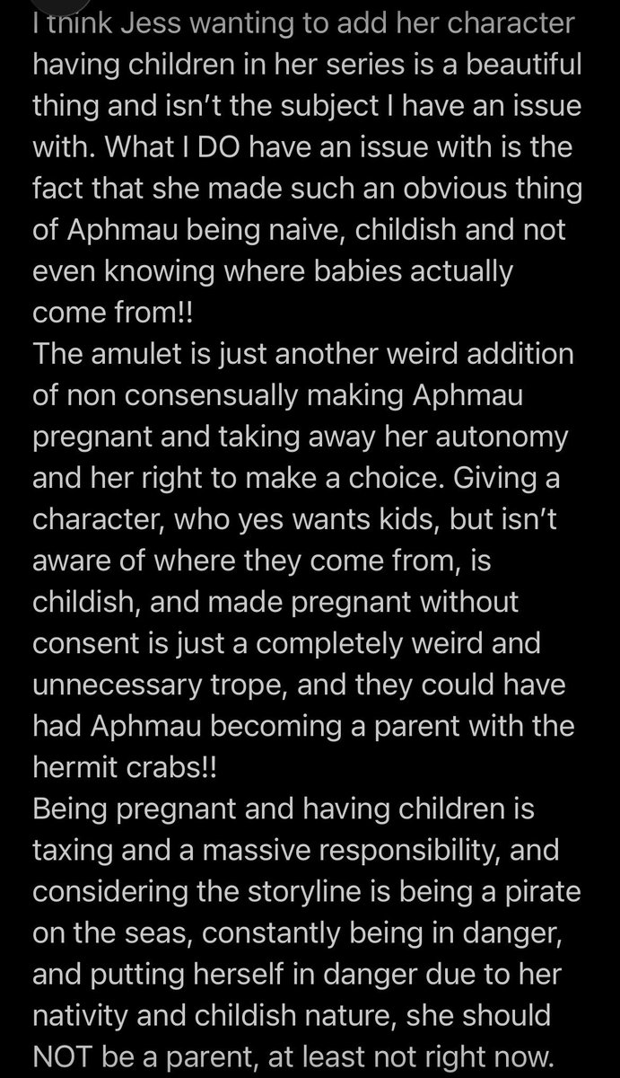 Rowdieartz's tweet photo. I’ve seen loads of ppl talking about it so here r my crazy unwanted opinions on Aphmau n her pregnancy n this god forsaken amulet https://t.co/esXXQmwMF1