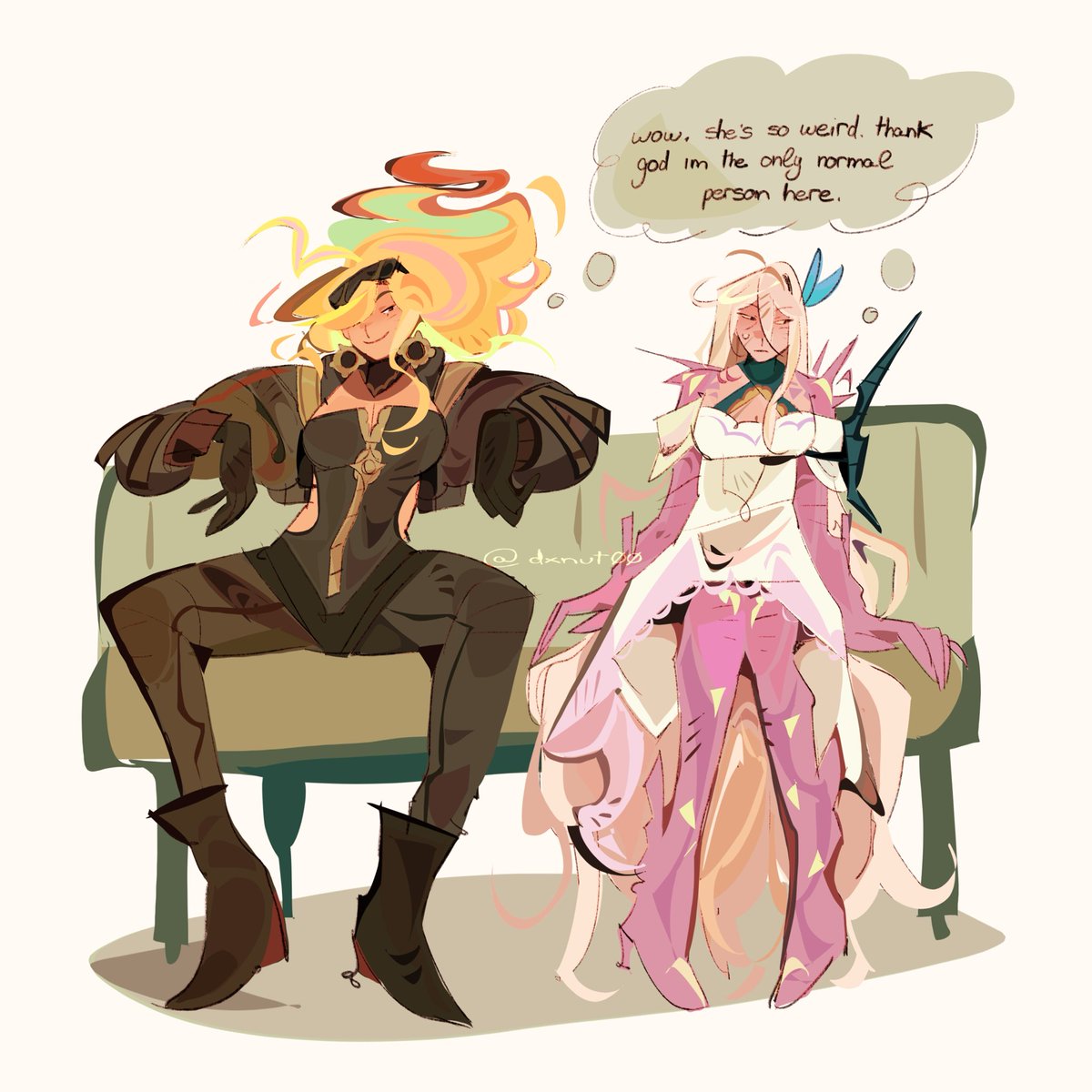 dxnut00's tweet photo. guys wait. hear me out. guys.
#GenshinImpact #Mavuika #Skirk https://t.co/0hcsEG7ZjO