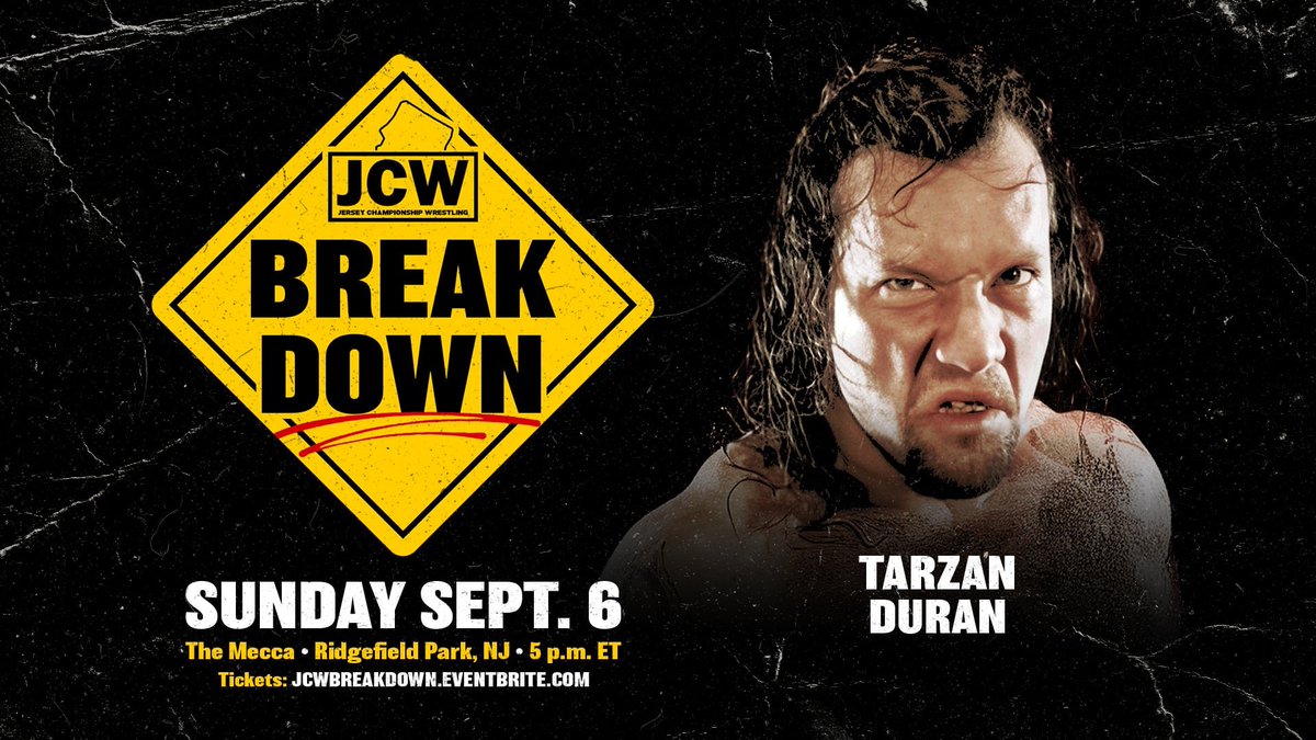 JerseyCW's tweet photo. π§ JCW BREAKDOWN UPDATE π§
Just Signed:
CONTROLLED KAOS
DUSTIN WALLER
LEO SPARROW
and
TARZAN DURAN returns to JCW
Plus:
Charles Mason
Bustah & The Brain
Marcus Mathers
Kylie Alexa
+more
Get Tix:
https://t.co/qN5YgQ1R4D
#JCWBreakdown
Sun 9/6 - 5PM
The Mecca - Ridgefield Park https://t.co/brYyTqrku1