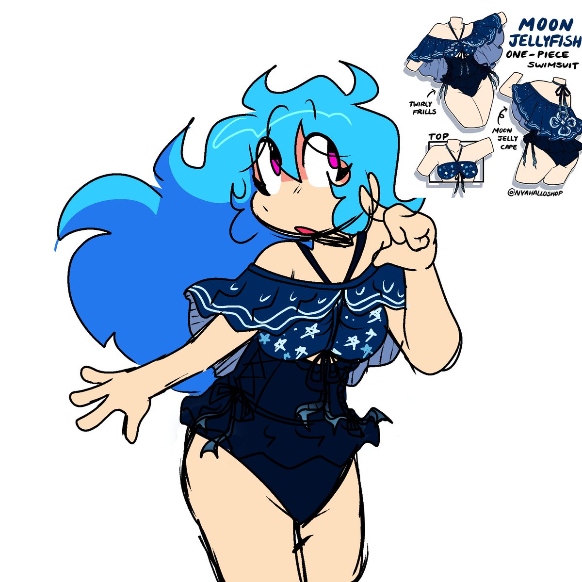 Alexander0110_'s tweet photo. ok i was debating sharing this one but sky in a swimsuit this is for the sky yumeshippers https://t.co/mNCeNRizbs