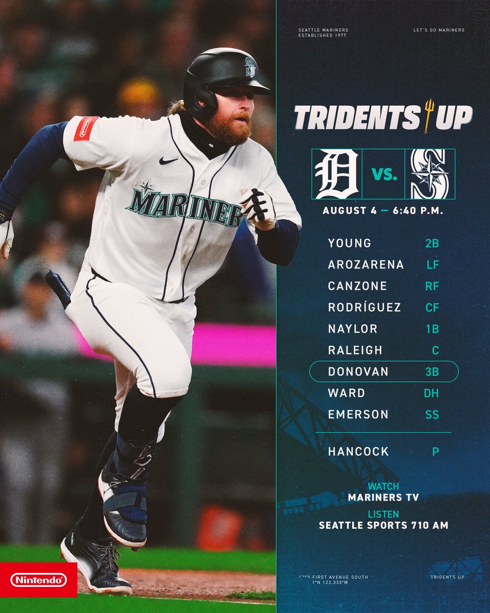 Mariners's tweet photo. Rawr. https://t.co/7J0XU9ZwcW