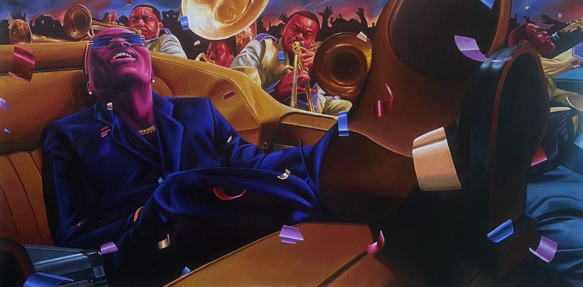 hueydynamite's tweet photo. Paintings I’ve made that promote celebration https://t.co/ADo2cg6cX2