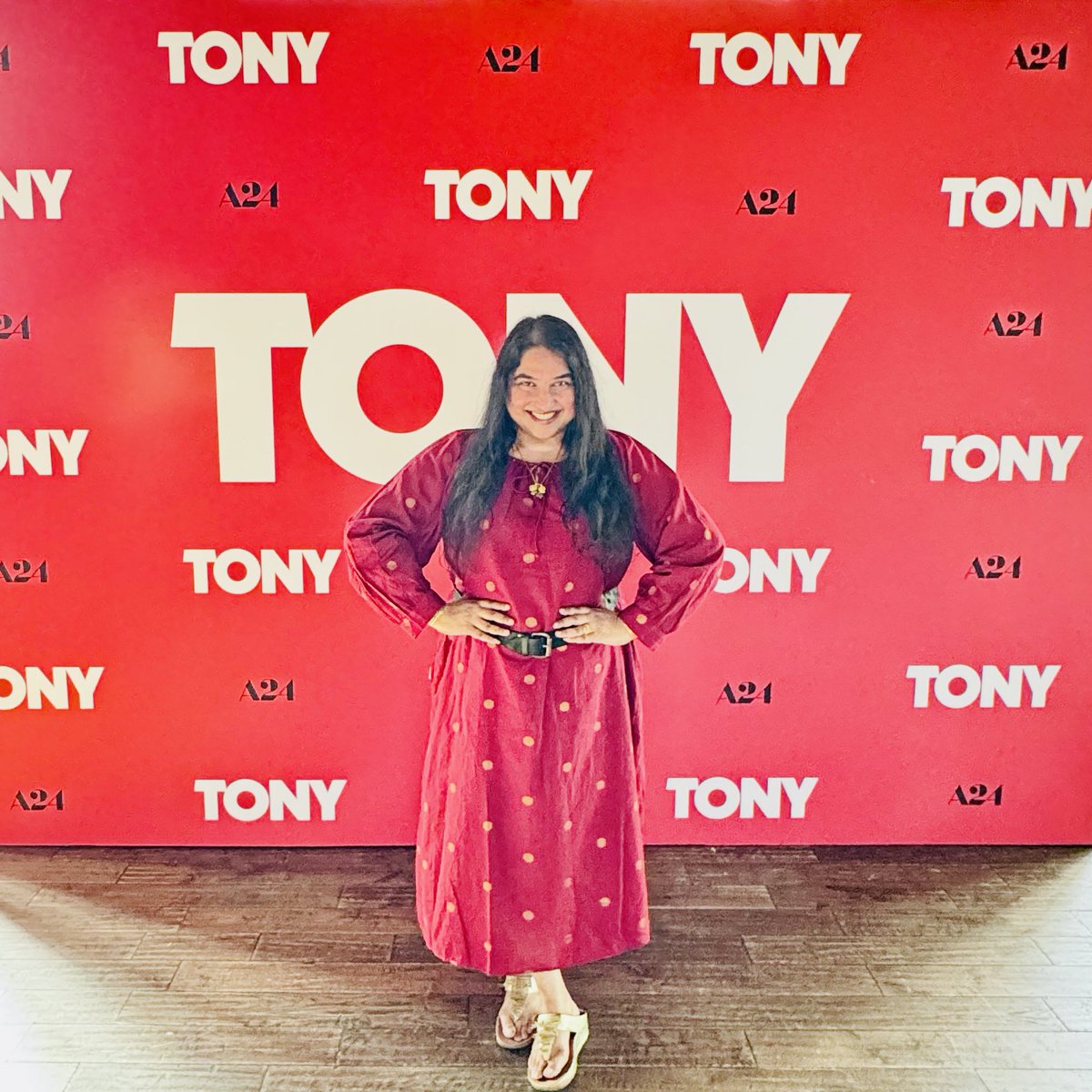 AshantiOmkar's tweet photo. 🪬🔱🧿 A pleasure to attend the @A24 special screening for #TONY which hits UK cinemas on August 14th 2026 and is a delicious slice of life origin story of the eminent late chef and writer #AnthonyBourdain. Some glimpses from the evening. 🎬 #broadcaster #filmcritic #tastemaker https://t.co/WAmSSl9Rea