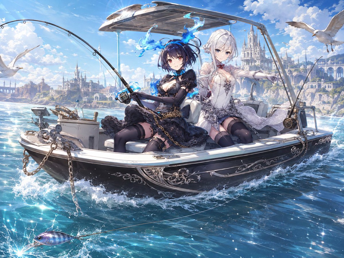 シノアリス アリス&スノウホワイト リング シノアリス界隈 トローリングを楽しむアリス&スノウホワイト(^∇^)