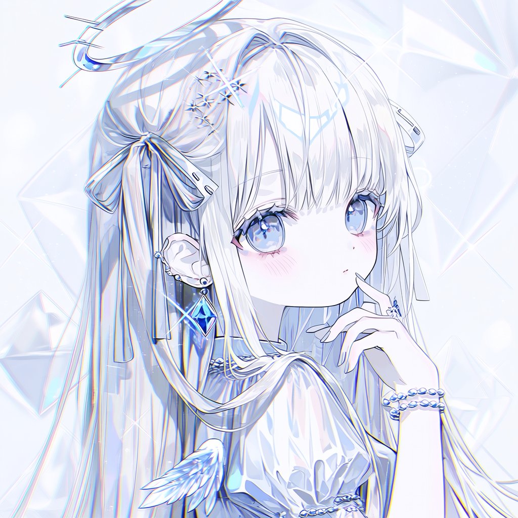 Lemon_nade777's tweet photo. #AIイラスト 
#フリーアイコン 
ダイヤモンドイメージ💎(?) https://t.co/krUWxLoU0k