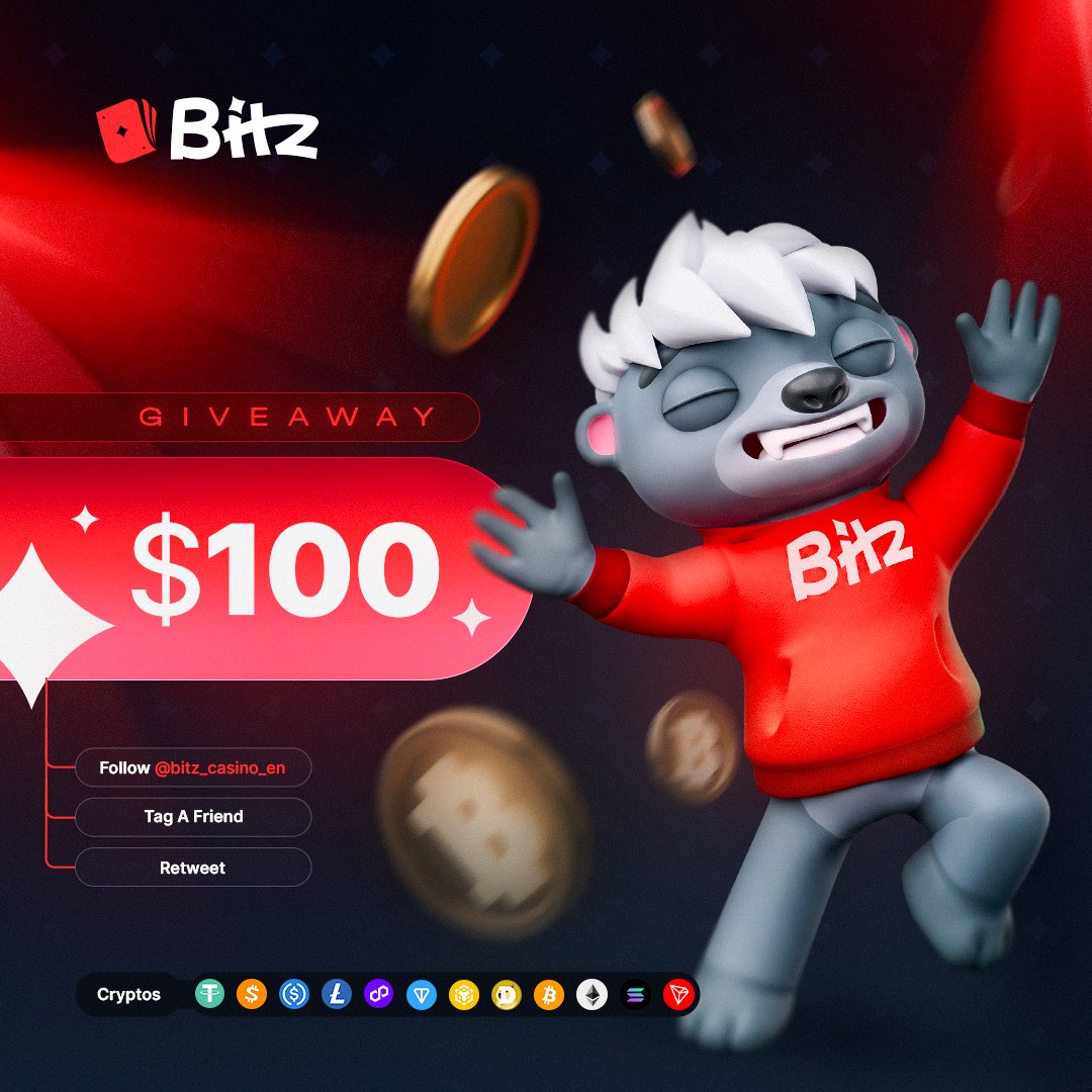 Anco_CS2's tweet photo. $100 GIVEAWAY💰

➡️ To Enter:
✅ Follow me &amp; @bitz_casino_en 
✅ RT &amp; Like
✅ Tag a Friend

⏳Ends in 7 Days! GL https://t.co/ivzCY5dUaD