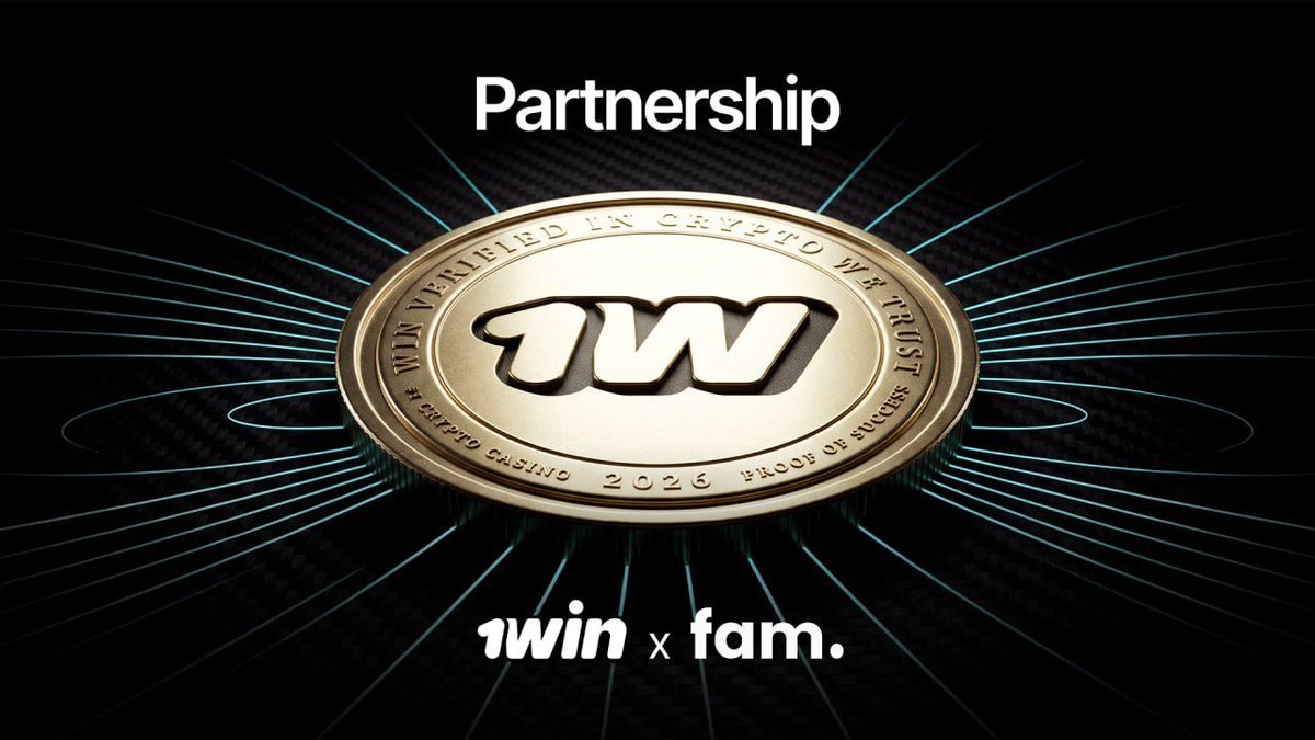 1winToken's tweet photo. 1win x @famcryptospace = fam https://t.co/wgXAdhzQDE