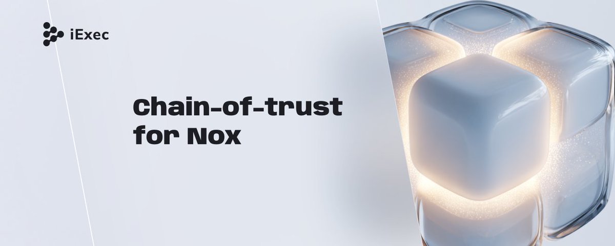 Ag_impact_'s tweet photo. Privacy isn't only about protecting users.

It's about protecting innovation, financial strategies, and business operations.

With Nox, @iEx_ec is creating infrastructure where sensitive information stays exactly where it belongs.
$RLC https://t.co/V8BkCOnxzJ