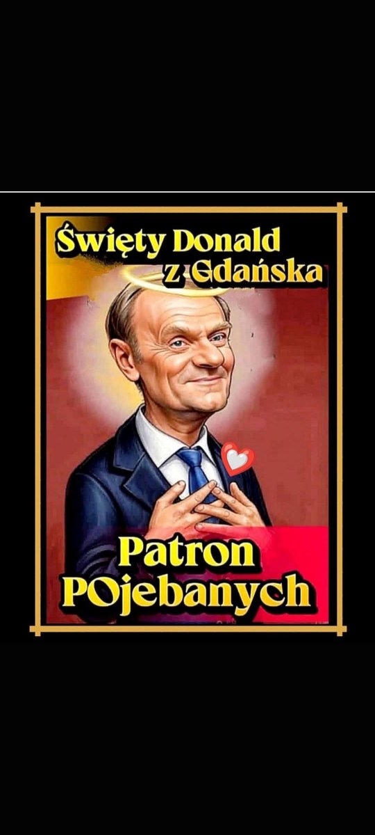jack_piotr's tweet photo. @ElzbietaGa56513 WEDŁUG TUSKA TO KAZDA STACJA TV MA MIEC TAKI SAM PRZEKAZ...OCZYWISCIE WYCHWALAJACY TUSKA I JEGO MAFIE ORAZ PRO NIEMIECKA PRO LEWACKA PRO LGBT I PRO IMIGRANCKA ANTY KOSCIELNA.
INNE STACJE NIE MAJA PRAWA ISTNIEC I MUSZA BYC ZAMKNIETE.
TO JEST CZYSTA KOMUNA !!!
BRAVO TUSK SUKCES ! https://t.co/y7IxX6S1ig