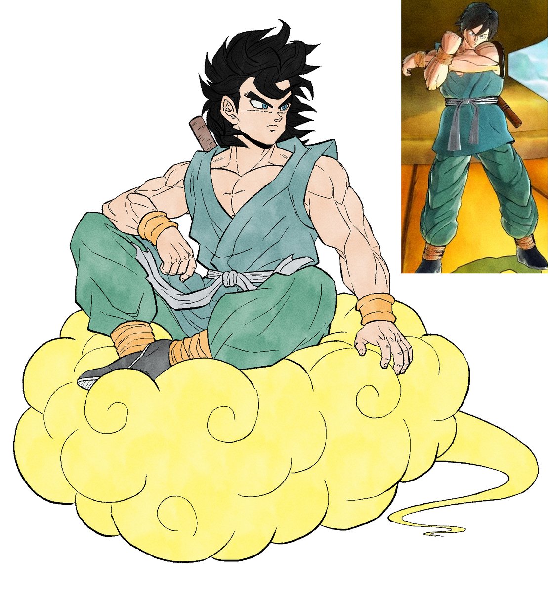 iamAashan's tweet photo. Progress

#DragonBall #Xenoverse3 #DB1_ART #Age1000 https://t.co/rKDoWbzP0c