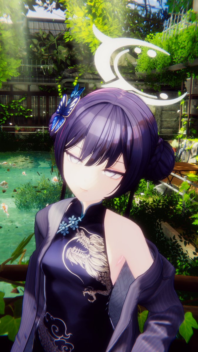 Reno_exz's tweet photo. おはようございます～
#kisaki3D #VRChat https://t.co/WnSc58KYlk