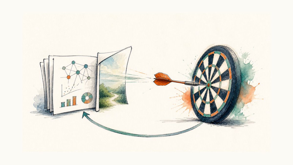 CrisPierry's tweet photo. I built a 44-page presentation to explain how neural networks learn. Then I added a button: “Skip the lecture and let’s play darts!”

A slide can describe a feedback loop. A game lets you feel one.

Play Dart Room: https://t.co/jTLaCT1NUu https://t.co/dQJSvFWe1S